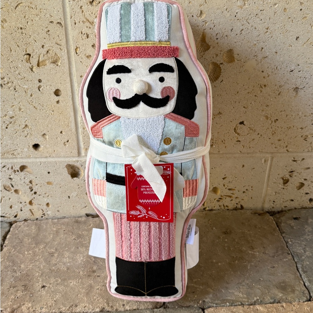 NEW Nutcracker Pillow Set of two